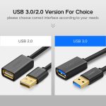 Ugreen 2m USB 3.0 Daten-Sync-Super-Speed-Übertragungsverlängerungskabel für Stecker und Buchse – Bild 8