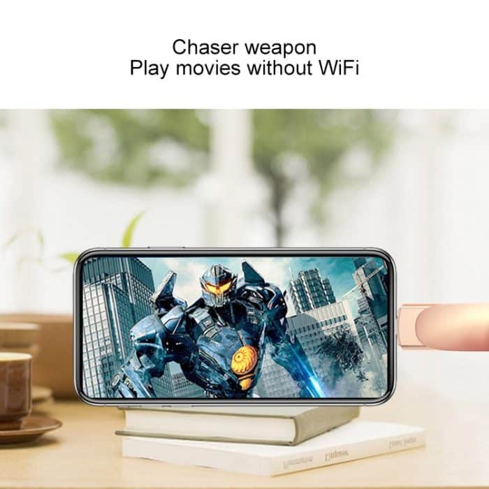 Kinzdi 256 GB USB 3.0 + Typ-C 3.0 Schnittstelle Metal Twister Flash Disk V11, 256GB (Rose Gold), 256GB (Silver) – Bild 9