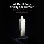 Netac U782C 128 GB USB-C / Typ C + USB 3.0 360 Grad Drehung Zinklegierung Flash-Laufwerk OTG U Disk – Bild 7