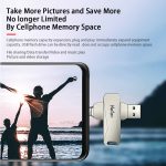 Netac U782C 128 GB USB-C / Typ C + USB 3.0 360 Grad Drehung Zinklegierung Flash-Laufwerk OTG U Disk – Bild 8