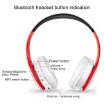 LPT660 Drahtlose faltbare Sport-Stereo-Musik-Bluetooth-Handys-Kopfhörer unterstützen TF-Karte – Bild 4