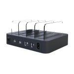 45 W PD USB-C / Typ C + 18 W PD USB-C / Typ C + 18 W QC 3.0 USB + USB-Anschlüsse Smart Charger mit abnehmbarer Blende, EU-Stecker – Bild 2