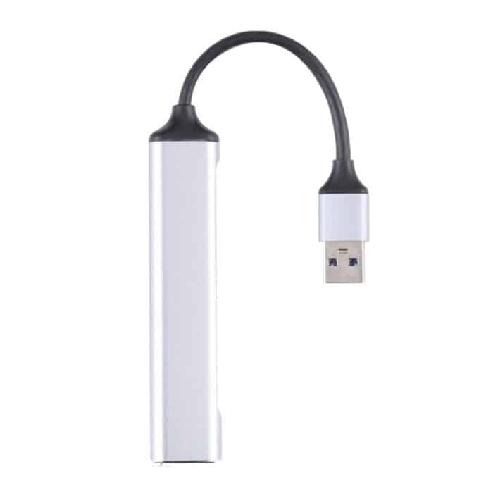 5-in-1 USB 3.0 auf SD/TF-Kartensteckplatz + 3 USB 3.0-Anschlüsse, multifunktionaler Dockingstation-HUB, USB 3.0 – Bild 3