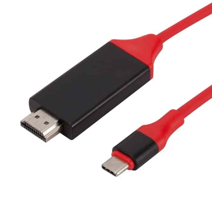 SAS6726.jpg USB-C / Typ C 3.1 bis 4K HD HDMI Kunststoff-Videokabel, Länge: 2 m – Bild 1