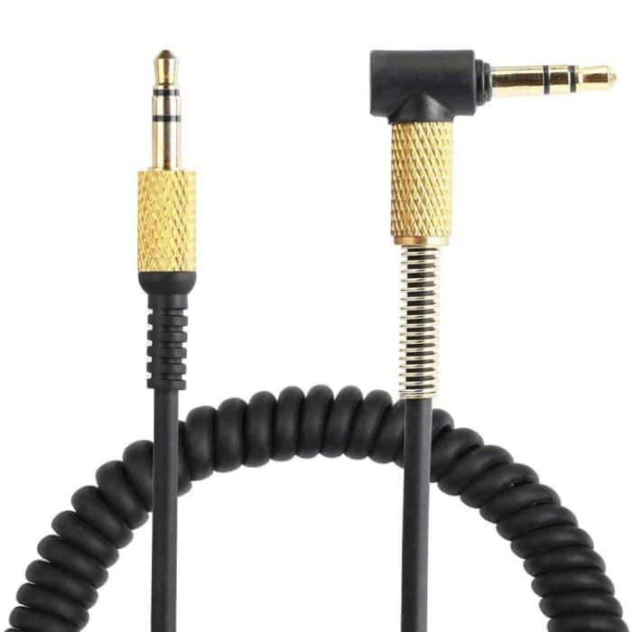 SAS7040.jpg Standardversion 3.5mm männlich zu männlichen Kopfhörerkabel für Marshall-Kopfhörer, Kabellänge: 1,25m-1,8m – Bild 1