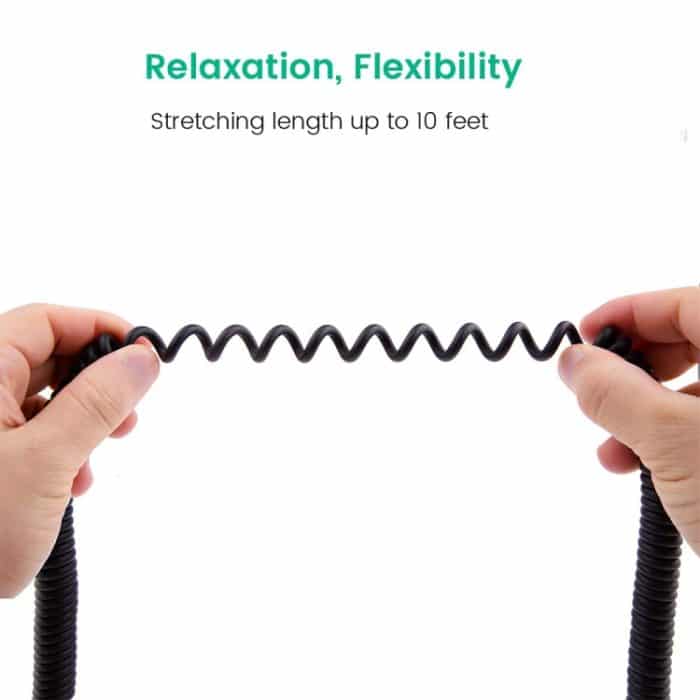 ZS0095 für Sennheiser HD25 / HD560 / HD540 / HD430 / HD250 Kopfhörer-Federkabel, Kabellänge: 1,5m-5m – Bild 5