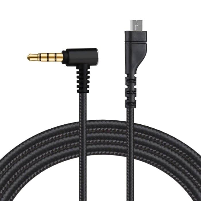 SAS7082B.jpg ZS0135 Für SteelSeries Arctis 3/5/7 Kopfhörer-Audiokabel, Kabellänge: 2 m, Audio Cable Black, Audio Cable Silver – Bild 1