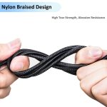 ZS0135 Für SteelSeries Arctis 3/5/7 Kopfhörer-Audiokabel, Kabellänge: 2 m, Audio Cable Black, Audio Cable Silver – Bild 2