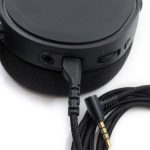 ZS0135 Für SteelSeries Arctis 3/5/7 Kopfhörer-Audiokabel, Kabellänge: 2 m, Audio Cable Black, Audio Cable Silver – Bild 3