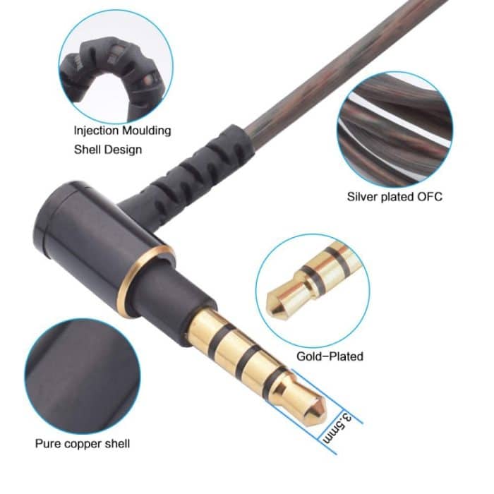 ZS0114 für Sony XBA-N3AP / XBA-N1AP 3,5mm männlich an MMCX Drahtsteuerung Kopfhörer Audiokabel, Kabellänge: 1,2m – Bild 6