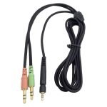 ZS0076 PC Version Gaming Headphone Cable for Sennheiser PC 373D GSP350 GSP500 GSP600 G4ME ONE GAME ZERO – Bild 2