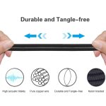 ZS0076 PC Version Gaming Headphone Cable for Sennheiser PC 373D GSP350 GSP500 GSP600 G4ME ONE GAME ZERO – Bild 3