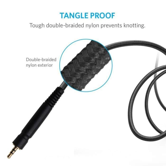 ZS0076 PC Version Gaming Headphone Cable for Sennheiser PC 373D GSP350 GSP500 GSP600 G4ME ONE GAME ZERO – Bild 4