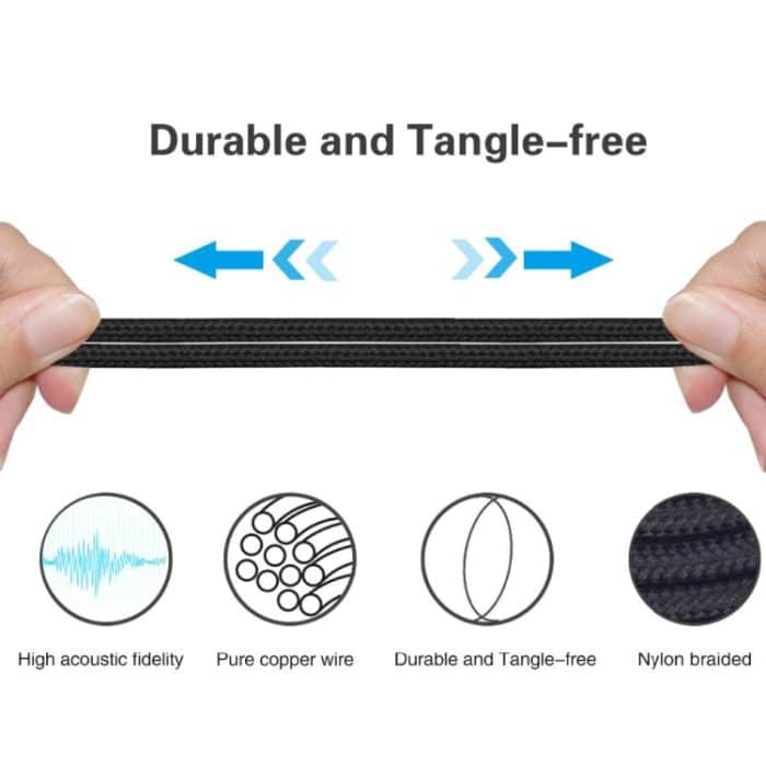 ZS0076 Mobile Version Gaming-Kopfhörerkabel für Sennheiser PC 373D GSP350 GSP500 GSP600 G4ME ONE GAME ZERO – Bild 4