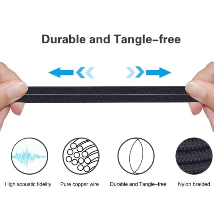 ZS0010 Wired Control Version 3,5 mm auf 2,5 mm Kopfhörerkabel für Sennheiser HD518 HD558 HD598 HD579 559 – Bild 5