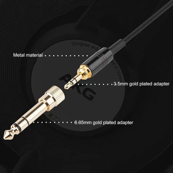 ZS0147 Geflochtenes Kopfhörer-Audio-Ersatzkabel für Audio-technica ATH-M50X M40 – Bild 3