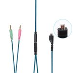 ZS0158 Gerader Stecker + Adapterkabel Gaming-Headset-Audiokabel für SteelSeries Arctis 3/5/7, Straight Plug + Adapter Cable – Bild 3