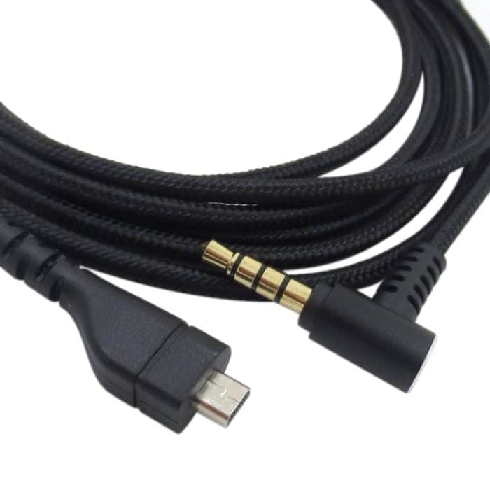 ZS0169 USB-geflochtenes Kopfhörer-Audiokabel für SteelSeries Arctis 3 / 5 / 7 / Pro – Bild 3