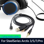 ZS0224 3-poliges Kopfhörer-Audiokabel für SteelSeries Arctis 3 / 5 / 7 / Pro, ZS0224 – Bild 7