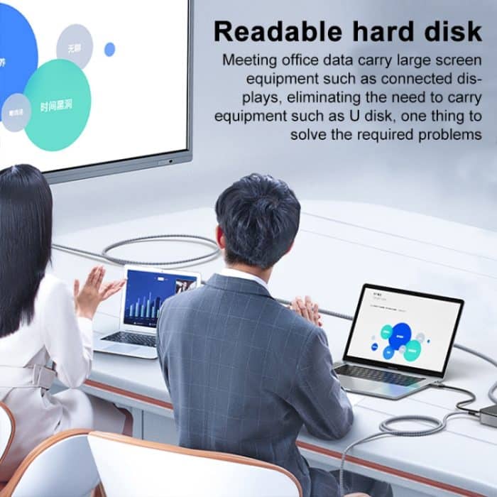 ORICO DPM2P9 M.2-Festplattenkassette mit 10-in-1-HUB-Multifunktions-Dockingstation – Bild 4