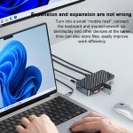 ORICO DPM2P9 M.2-Festplattenkassette mit 10-in-1-HUB-Multifunktions-Dockingstation – Bild 6