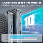 ORICO DPM2P9 M.2-Festplattenkassette mit 10-in-1-HUB-Multifunktions-Dockingstation – Bild 7