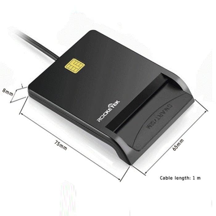 ROCKETEK SCR1-C CAC ID SIM Chip Smart Card Reader – Bild 2