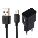 5 V 2,1 A intelligentes Identifikations-USB-Ladegerät mit 1 m USB-auf-USB-C/Typ-C-Ladekabel, EU-Stecker
