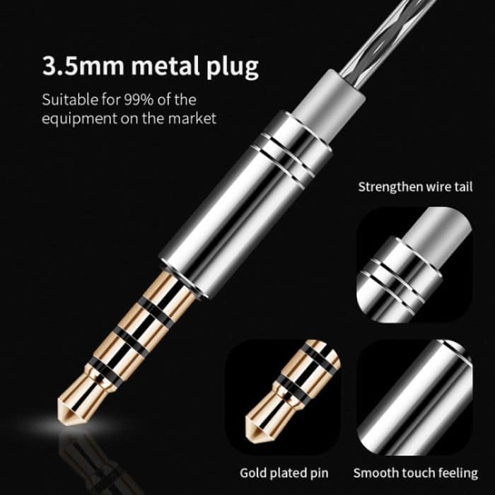 QKZ CK9 HiFi-In-Ear-Kopfhörer für Sport und Musik mit vier Einheiten – Bild 4