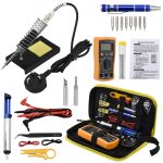 15 in 1 50Hz 60W Elektrobügeleisen-Set-Kit mit Multimeter, zufällige Farbabgabe – Bild 9