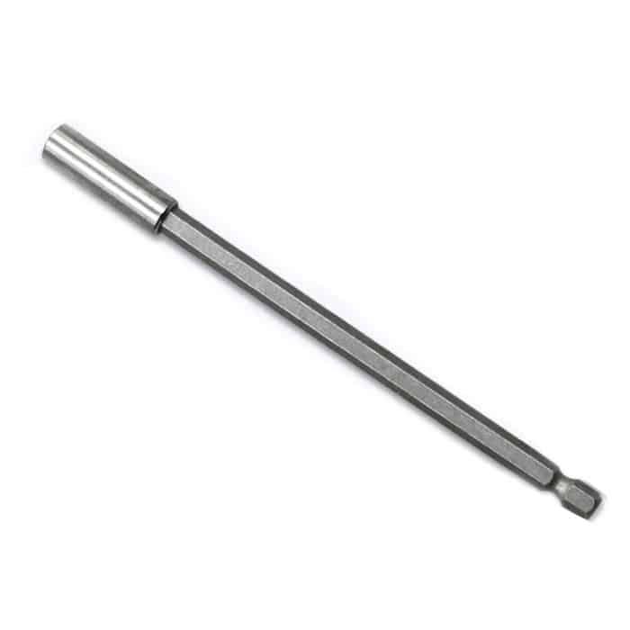 5 PCS 1/4 Elektro-Batchkopf Hochmagnetischer Pleuel Pistol Drill Extension Rod Sleeve Schnelldrehgelenk, Länge: 150 mm – Bild 2