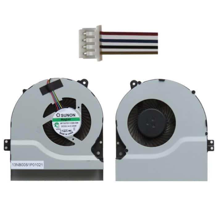 1,56 W Laptop-Kühlerlüfter CPU-Lüfter für ASUS X550V / X450 – Bild 1