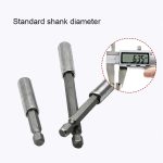 5 PCS 1/4 Elektro-Batchkopf Hochmagnetischer Pleuel Pistol Drill Extension Rod Sleeve Schnelldrehgelenk, Länge: 60mm – Bild 7