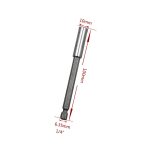 5 PCS 1/4 Elektro-Batchkopf Hochmagnetischer Pleuel Pistol Drill Extension Rod Sleeve Schnelldrehgelenk, Länge: 100mm – Bild 3