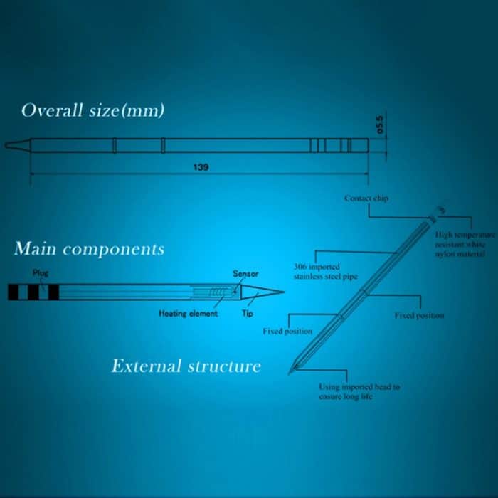 QUICKO T12-ILS Schwarzes Schweißen Bleifreie Lötkolbenspitze – Bild 6