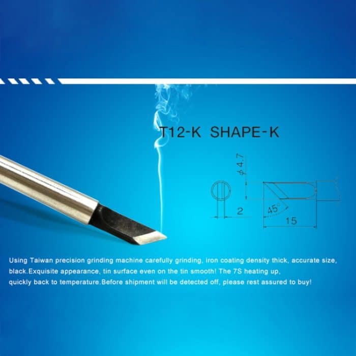 QUICKO T12-K Schwarzes Schweißen Bleifreie Lötkolbenspitze – Bild 5