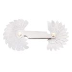 30 PCS US Schraubengewindeblätter 60 Grad CR Edelstahlgewindelehre – Bild 2