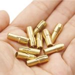 10 PCS Kupferkupplungsmutter mit drei Klauen für elektrische Mühlenarmaturen ， Bohrungsdurchmesser: 0,5 mm – Bild 5