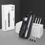 A-012 Wiederaufladbarer Lithium-Akku, wiederaufladbarer elektrischer Bohrer, Akku-Schraubendreher-Set mit 8-Gang-Torsion, Drill Cordless Screwdriver