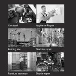 180-Grad-Drehung 1/4 Zoll Sechskantstecker Multifunktions-Ratschenschraubendreher – Bild 8