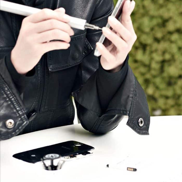 Präziser elektrischer Lithium-Schraubendreher Mini tragbares Mobiltelefon Digital Teardown Repair – Bild 12