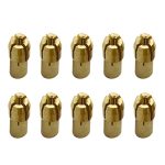 10 PCS Drei-Klauen-Kupfer-Klemmmutter für elektrische Mühlenarmaturen ， Bohrungsdurchmesser: 2,0 mm – Bild 2