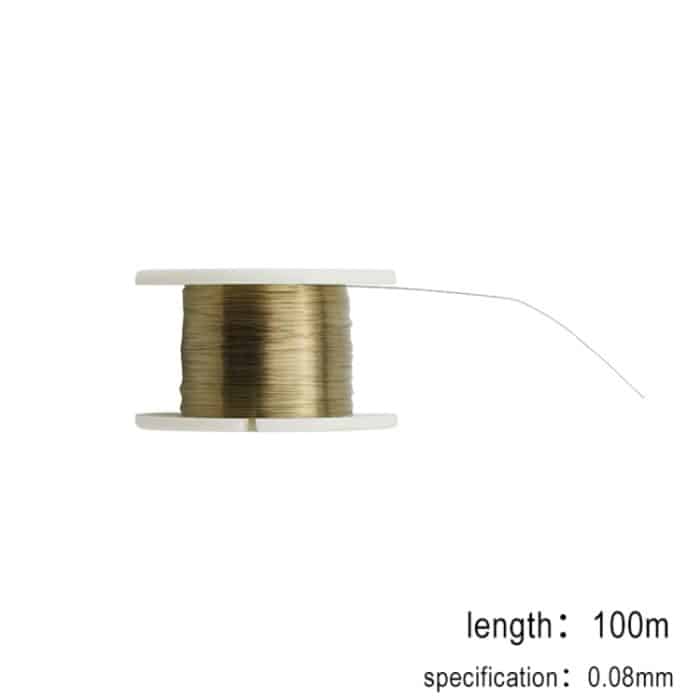 kaisi 0,08 mm legierter Stahl Molybdändraht-Drahtschneidleitung, Länge: 100 m – Bild 3