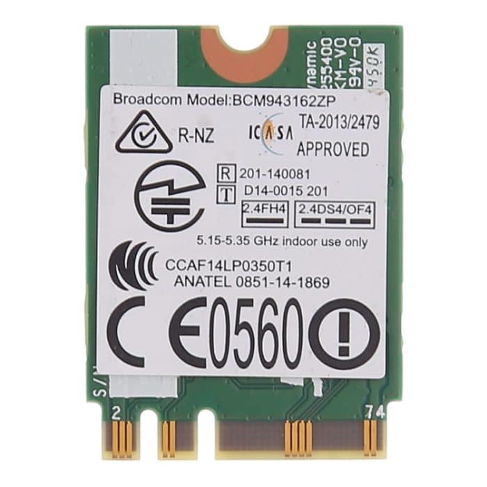 BCM943162ZP Wireless-Netzwerkkarte für Lenovo E450 E550 E455 E555 M50-70 M50-80 G70-70 G70-80 Z70-80 G50-30 G50-45 G50-70 – Bild 1