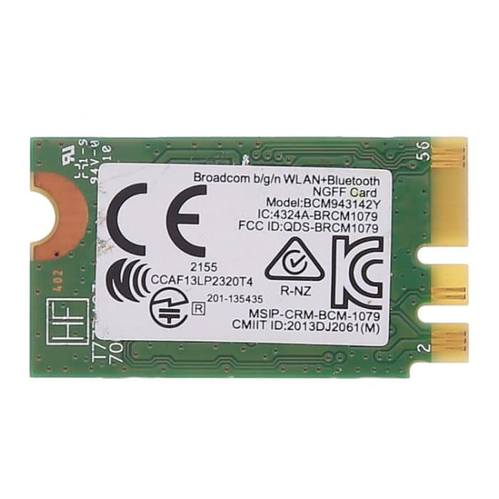 SP8556.jpg BCM943142Y M.2 NGFF Wireless 150 Mbit / s 802.11b / g / n Bluetooth 4.0-Netzwerkkarte – Bild 1