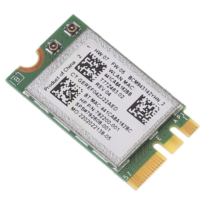 BCM943142Y M.2 NGFF Wireless 150 Mbit / s 802.11b / g / n Bluetooth 4.0-Netzwerkkarte – Bild 4