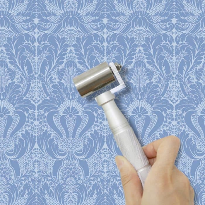 Haushalts-Tapeten-Edelstahl-Radwerkzeug-Naht-Flachrolle mit Lager, Größe: 40 x 24 mm – Bild 8