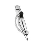 Kopfabstandsmesser aus Kohlenstoffstahl Kompasse Industrieleder-Seitenverkleidungswerkzeug, Länge: 153 mm – Bild 2