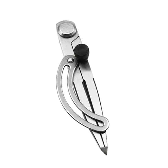 Kopfabstandsmesser aus Kohlenstoffstahl Kompasse Industrieleder-Seitenverkleidungswerkzeug, Länge: 153 mm – Bild 2