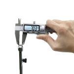 Kopfabstandsmesser aus Kohlenstoffstahl Kompasse Industrieleder-Seitenverkleidungswerkzeug, Länge: 153 mm – Bild 4